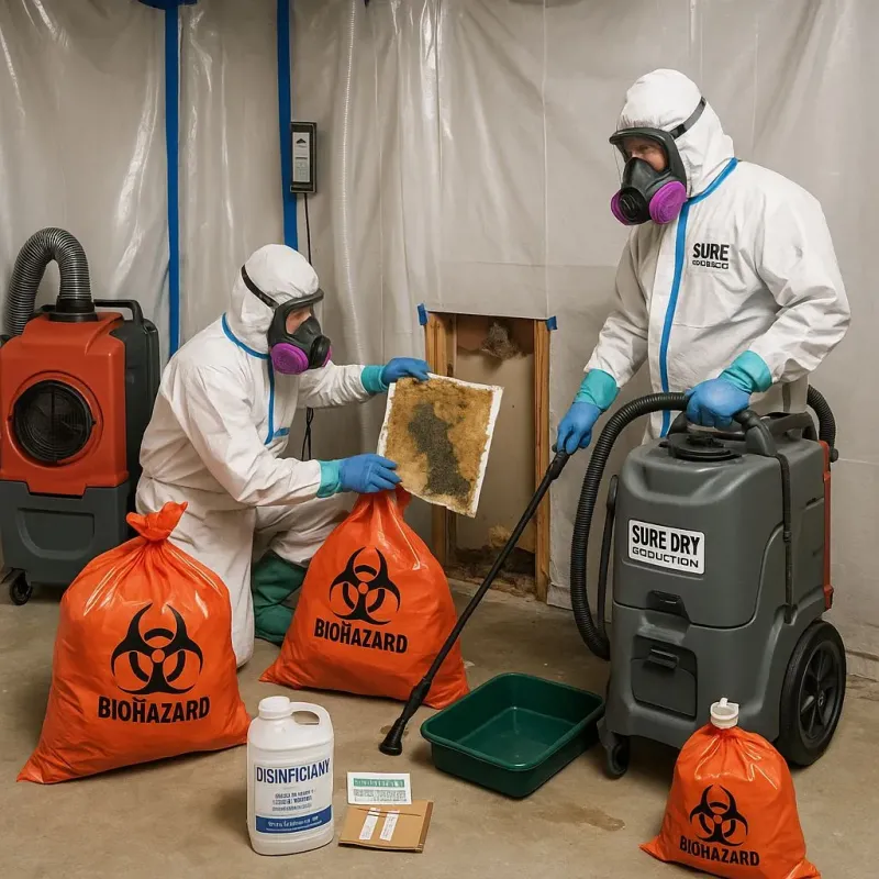 Contaminated Water Handling Protocols process in Westmont, PA