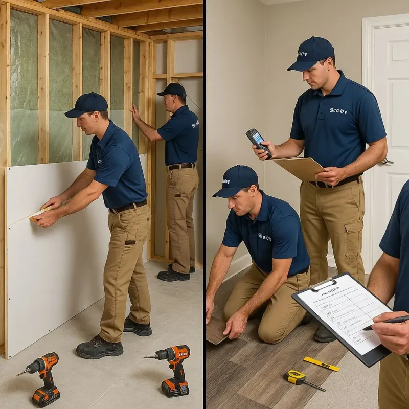 Repairs and Reconstruction process in Westmont, PA