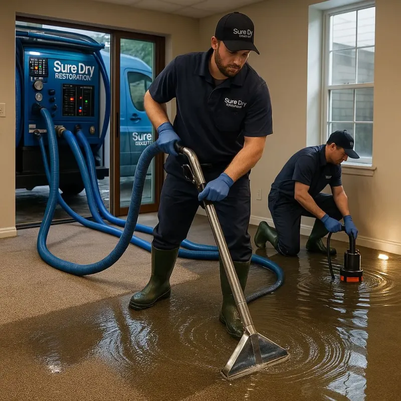 Water Extraction and Removal process in Westmont, PA